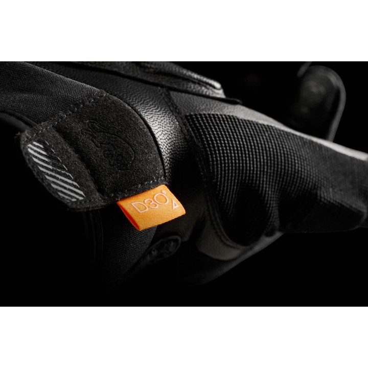 Furygan Jet Lady EVO D3O - black/white - krótkie damskie rękawice motocyklowe na lato