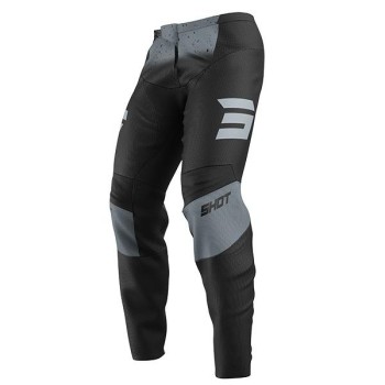 Shot Devo - blast black/grey - spodnie offroad/cross/enduro/adv
