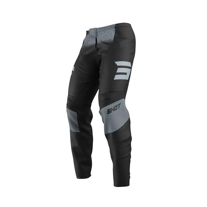Shot Devo - blast black/grey - spodnie offroad/cross/enduro/adv