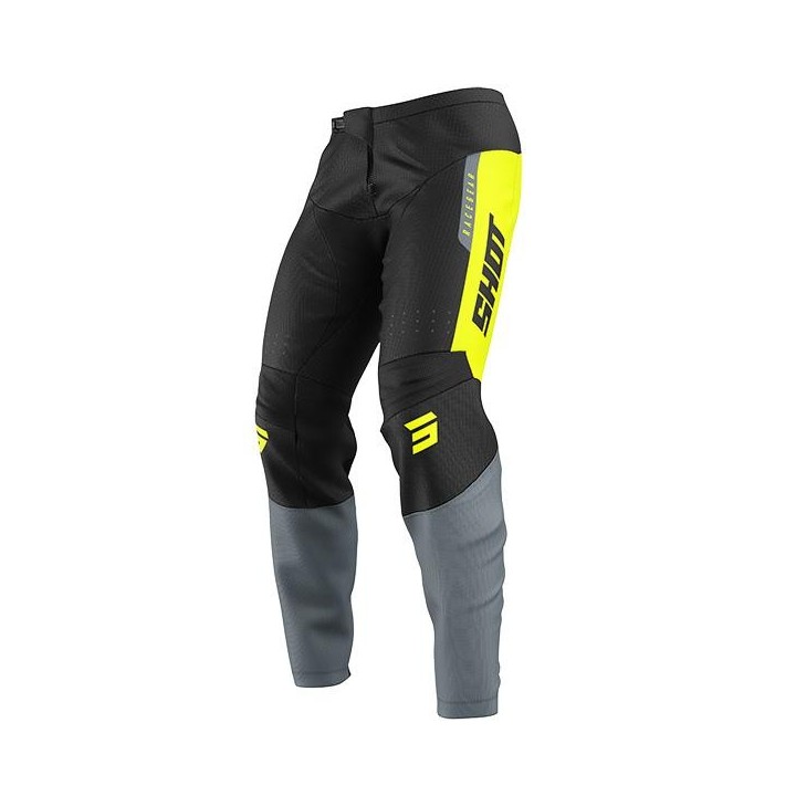 Shot Devo - league neon yellow - spodnie offroad/cross/enduro/adv