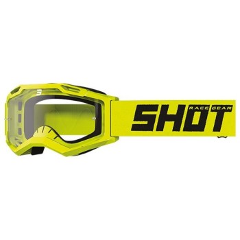 Shot Assault 2.0 - solid neon yellow glossy - gogle offroad/cross/enduro