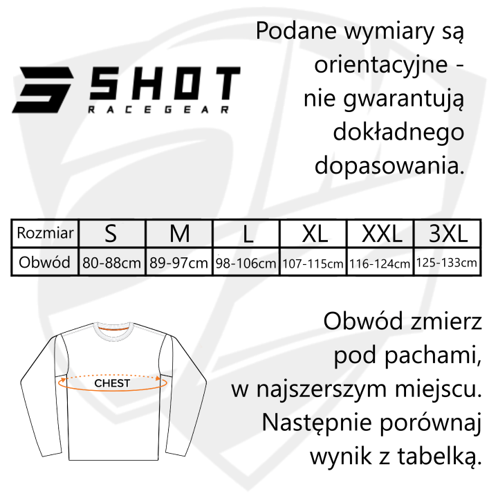 Shot Devo - blast black/grey - koszulka offroad/cross/enduro/adv