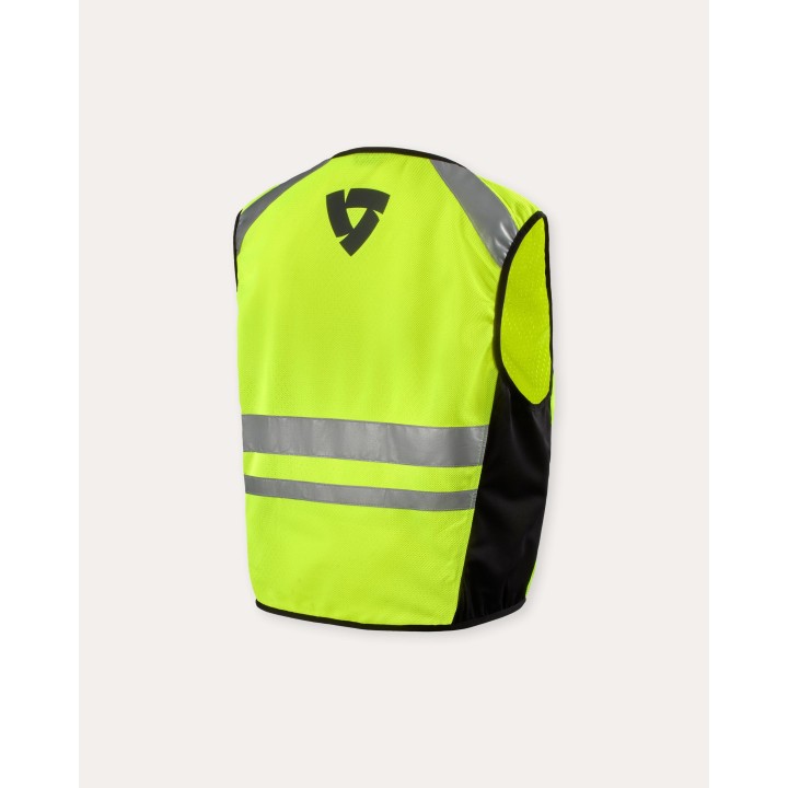 REV'IT! Athos 3 Air - neon yellow - kamizelka odblaskowa meshowa motocyklowa