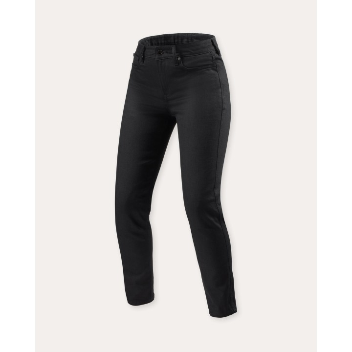 REV'IT! Marzia - black - jeansy damskie motocyklowe