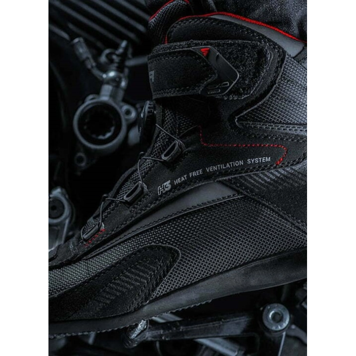 Shima Exo Vented Lady - black - damskie krótkie buty motocyklowe