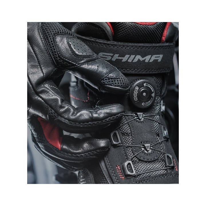 Shima Exo Vented Lady - black - damskie krótkie buty motocyklowe