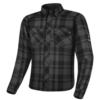 koszula shima szima czarna black przewiewna lekka AA na moto motocyklowa