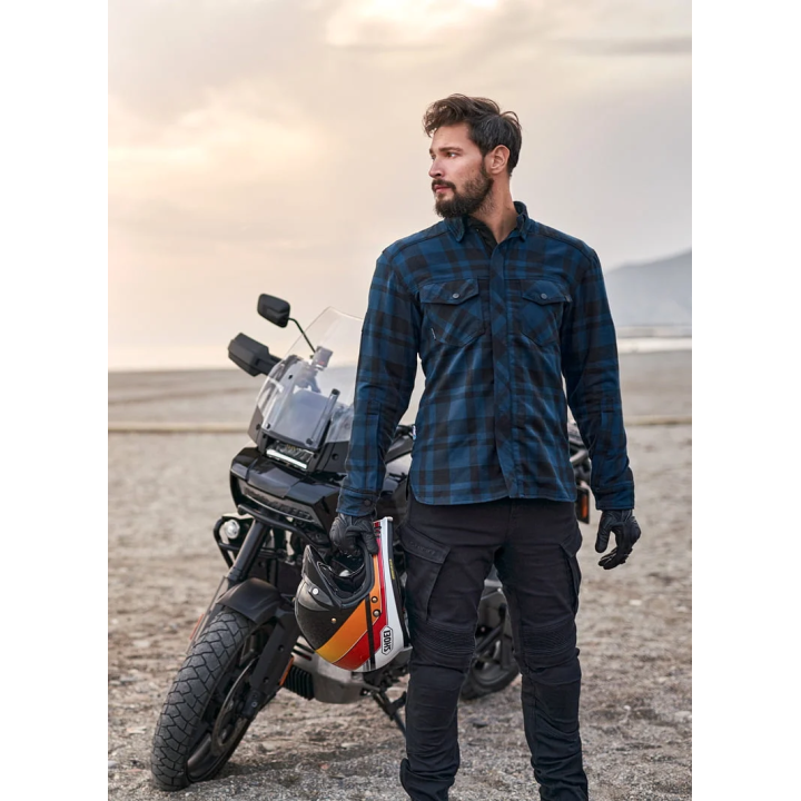 Shima Renegade 2.0 - green - przewiewna koszula motocyklowa