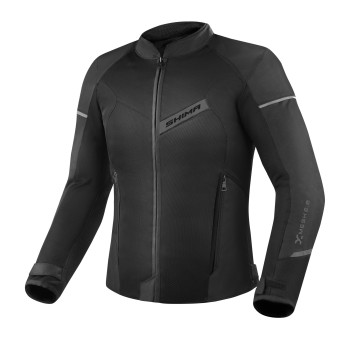 letnia shima xmesh x-mesh xmesz 2 2.0 przewiewna czarna kurtka na lato na moto motocyklowa