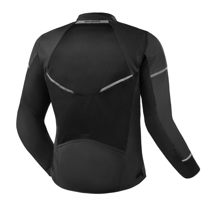 Shima X-Mesh 2.0 - black - lekka kurtka motocyklowa na lato