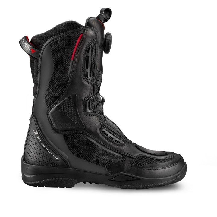 Shima Strato - black - przewiewne turystyczne buty motocyklowe