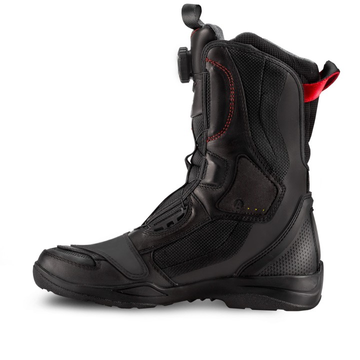 Shima Strato - black - przewiewne turystyczne buty motocyklowe