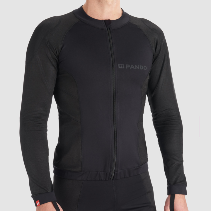 Pando Moto Shell UH 03 - black - bluza motocyklowa unisex