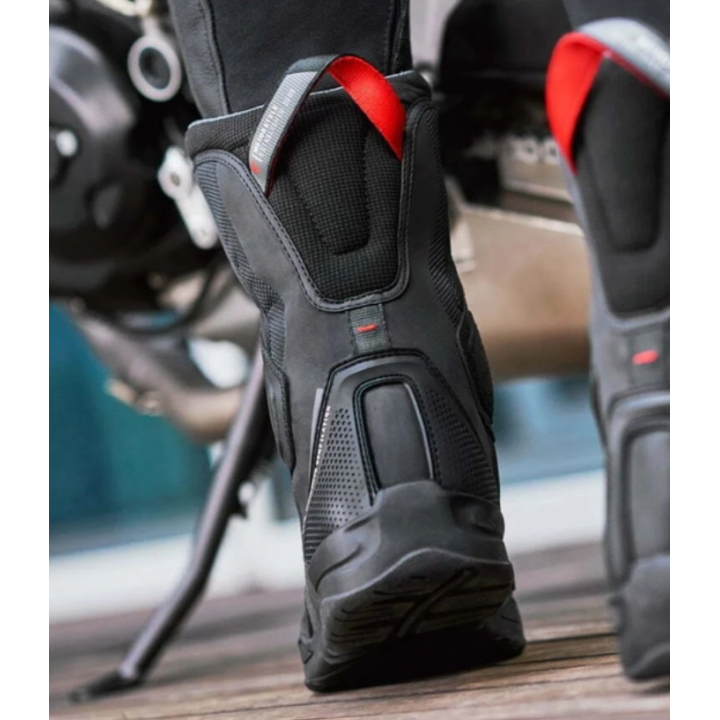 Shima Strato - black - przewiewne turystyczne buty motocyklowe