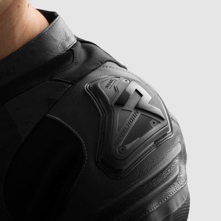 Rebelhorn Inferno - black - skórzana kurtka motocyklowa