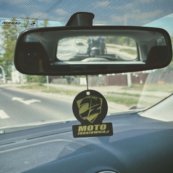 Motocyklowa zawieszka zapachowa do samochodu - patrz w lusterko