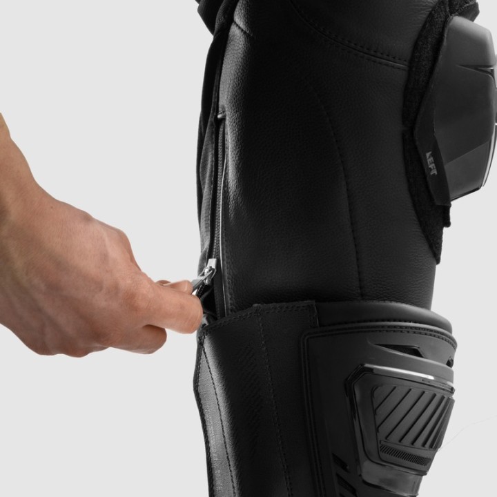 Rebelhorn Inferno - black - spodnie skórzane motocyklowe