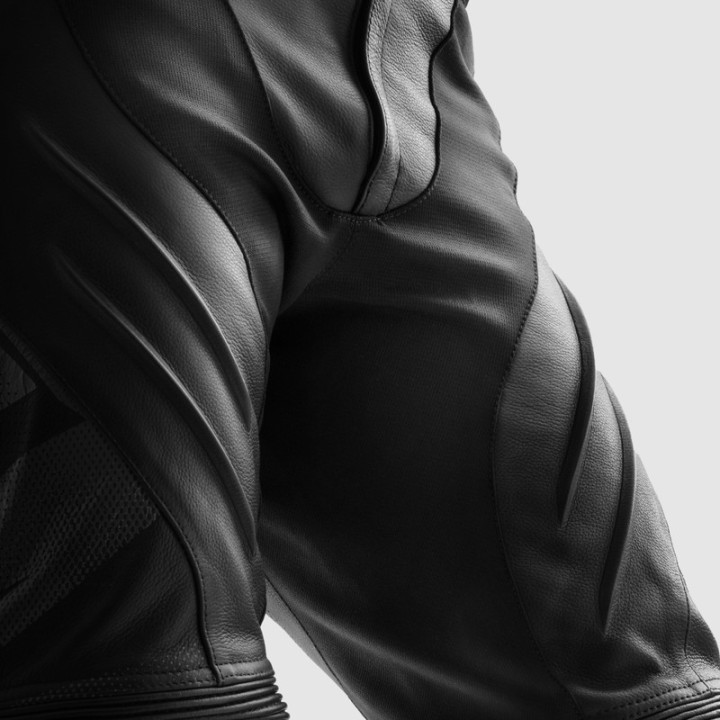 Rebelhorn Inferno - black - spodnie skórzane motocyklowe