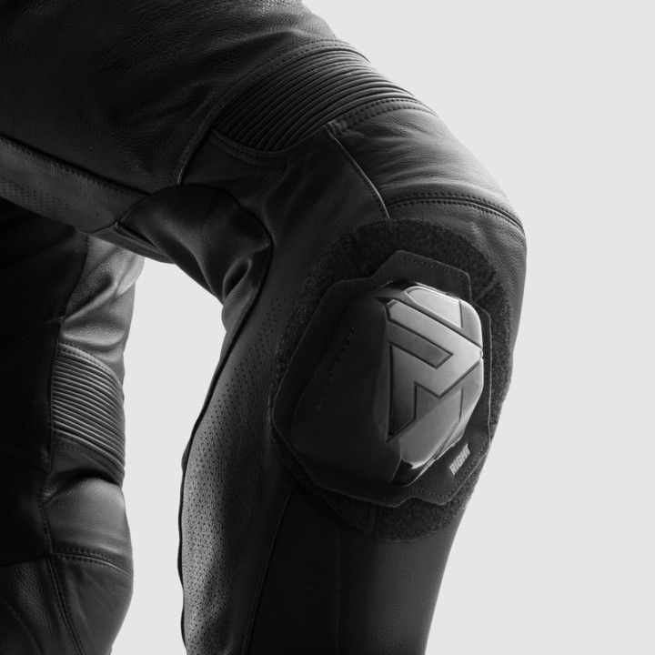 Rebelhorn Inferno - black - spodnie skórzane motocyklowe