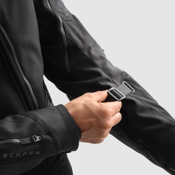 Rebelhorn Hardy 3.0 - black - turystyczna kurtka motocyklowa