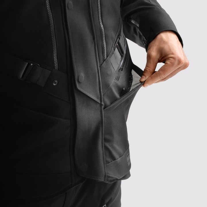 Rebelhorn Hardy 3.0 - black - turystyczna kurtka motocyklowa