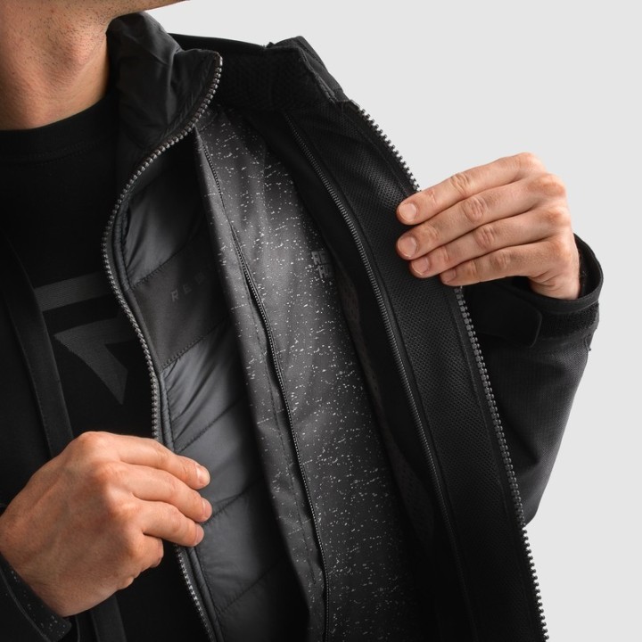 Rebelhorn Hardy 3.0 - black - turystyczna kurtka motocyklowa