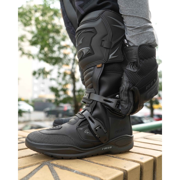Falco Avantour 3 - black - buty motocyklowe ADV