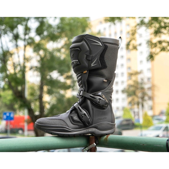 Falco Avantour 3 - black - buty motocyklowe ADV