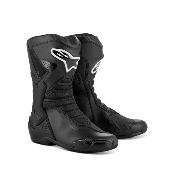 długie buty motocyklowe na moto sportowe turystyczne alpinestars alpina smx 6 v3 czarne