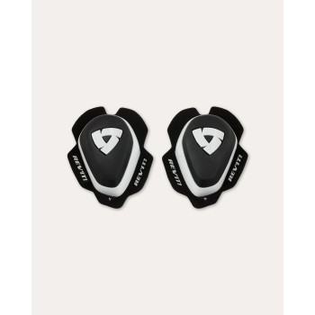REV'IT! Sliderset 2 - white/black - Slidery do skórzanych spodni motocyklowych