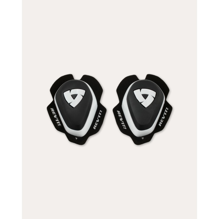 REV'IT! Sliderset 2 - white/black - Slidery do skórzanych spodni motocyklowych