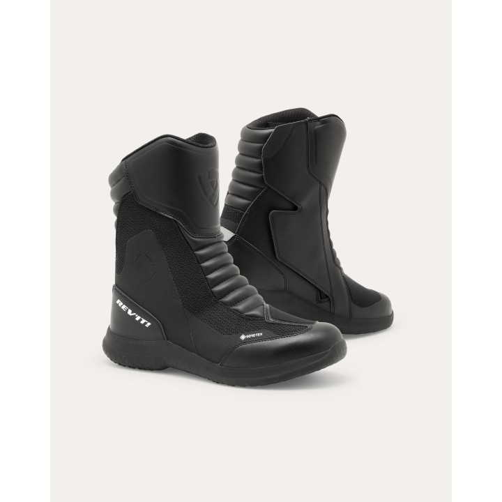 buty sportowe turystyczny GTX Gore Tex wodoodporne średnie wysokie czarne Revit rev'it!