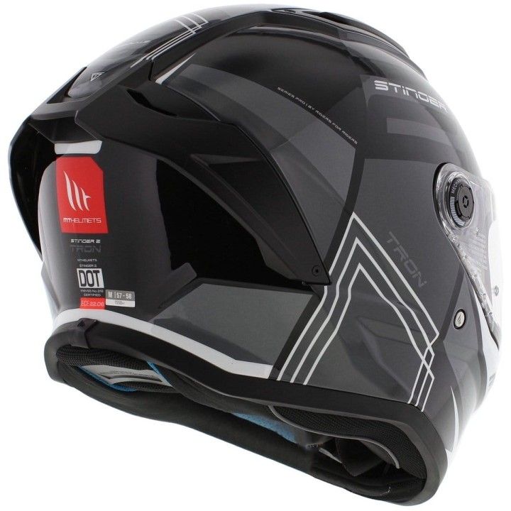 Kask MT Stinger 2 - Tron B12 gloss - kask motocyklowy