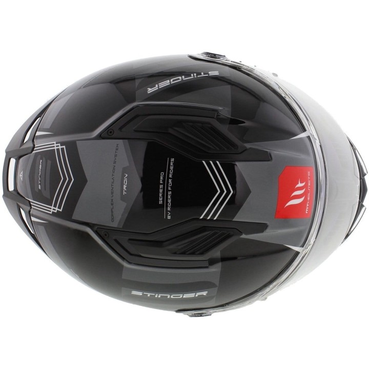 Kask MT Stinger 2 - Tron B12 gloss - kask motocyklowy