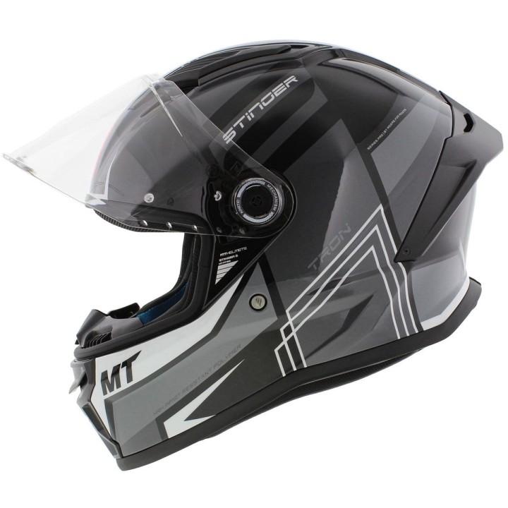 Kask MT Stinger 2 - Tron B12 gloss - kask motocyklowy