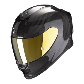 Scorpion R1 Carbon - black gloss - sportowy kask motocyklowy