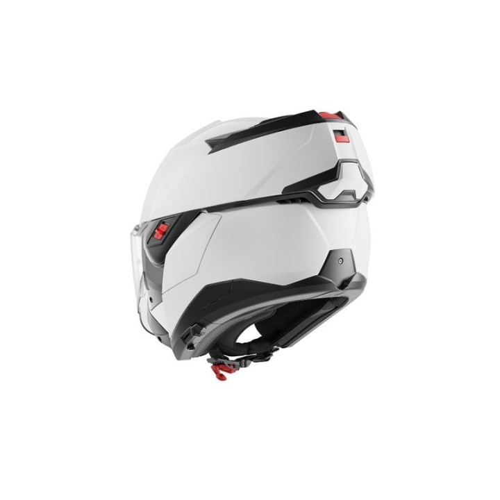 Shark OXO - white gloss - szczękowy kask Flip Back motocyklowy