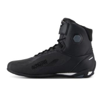Alpinestars Faster 4 - black / white - krótkie buty motocyklowe unisex / męskie / damskie