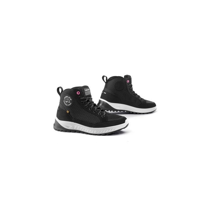 Falco Airforce Lady - black / pink  - krótkie buty motocyklowe damskie