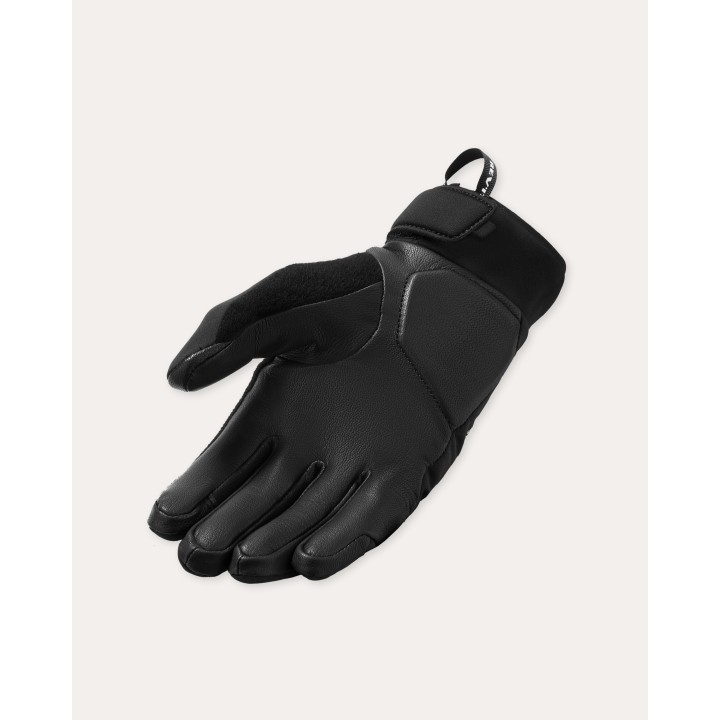 REV'IT! Crater 3 - black - rękawice motocyklowe z GORE-TEX WINDSTOPPER