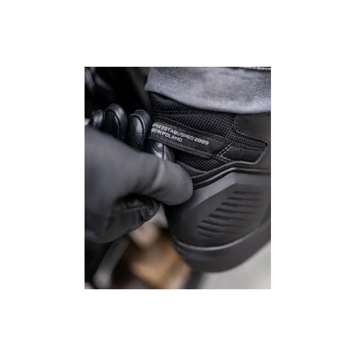 Shima Edge WP - black - wodoodporne buty motocyklowe