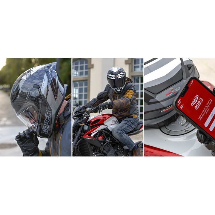 Caberg Drift 2 - Carbon Nova Gray - integralny kask motocyklowy