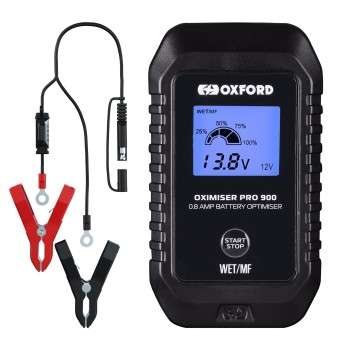 Oximiser 900 - prostownik ładowarka do akumulatora motocyklowego