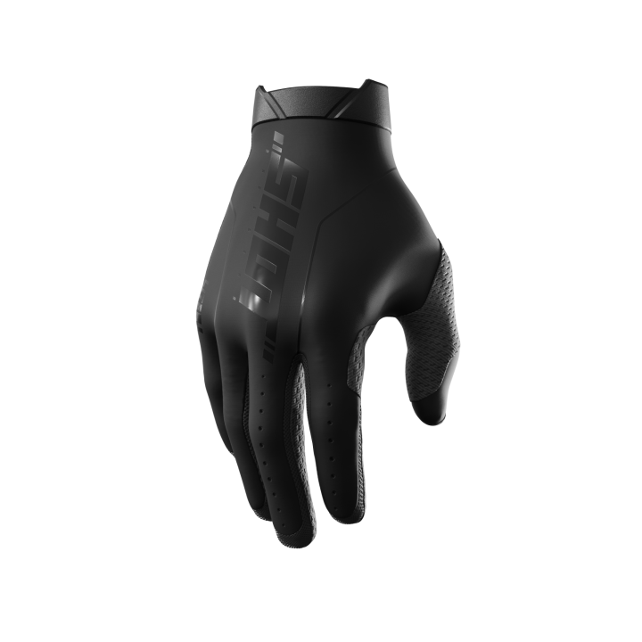 A06-13A1-B03-11 Shot Lite Pro - black - rękawice cross, enduro, ADV, quad