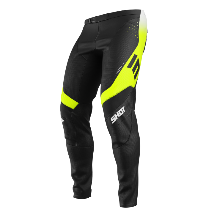Shot Contact- Ionyx neon yellow - spodnie offroad/cross/enduro/adv