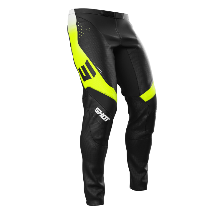Shot Contact- Ionyx neon yellow - spodnie offroad/cross/enduro/adv