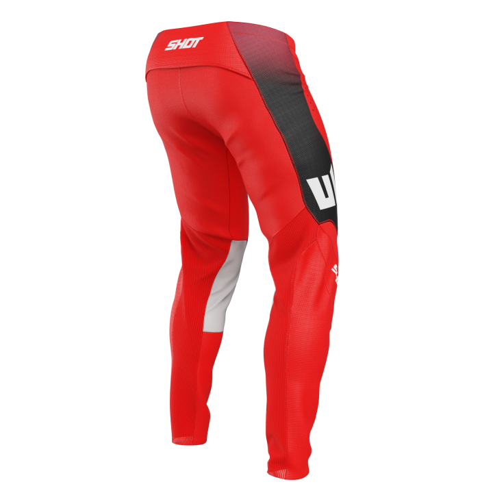 Shot Contact- Ionyx red - spodnie offroad/cross/enduro/adv
