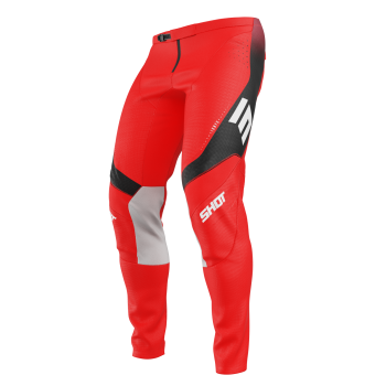 Shot Contact- Ionyx red - spodnie offroad/cross/enduro/adv