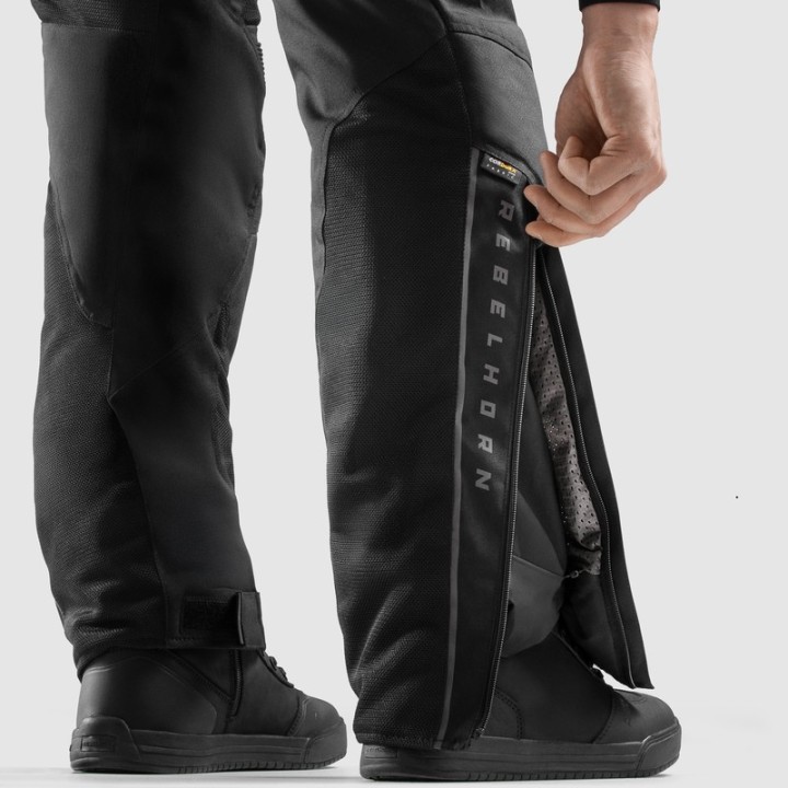 Rebelhorn Hiflow V - black - spodnie tekstylne motocyklowe