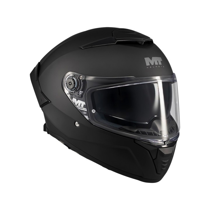 MT Thunder 4 - Pure A1 Matt black - kask integralny motocyklowy